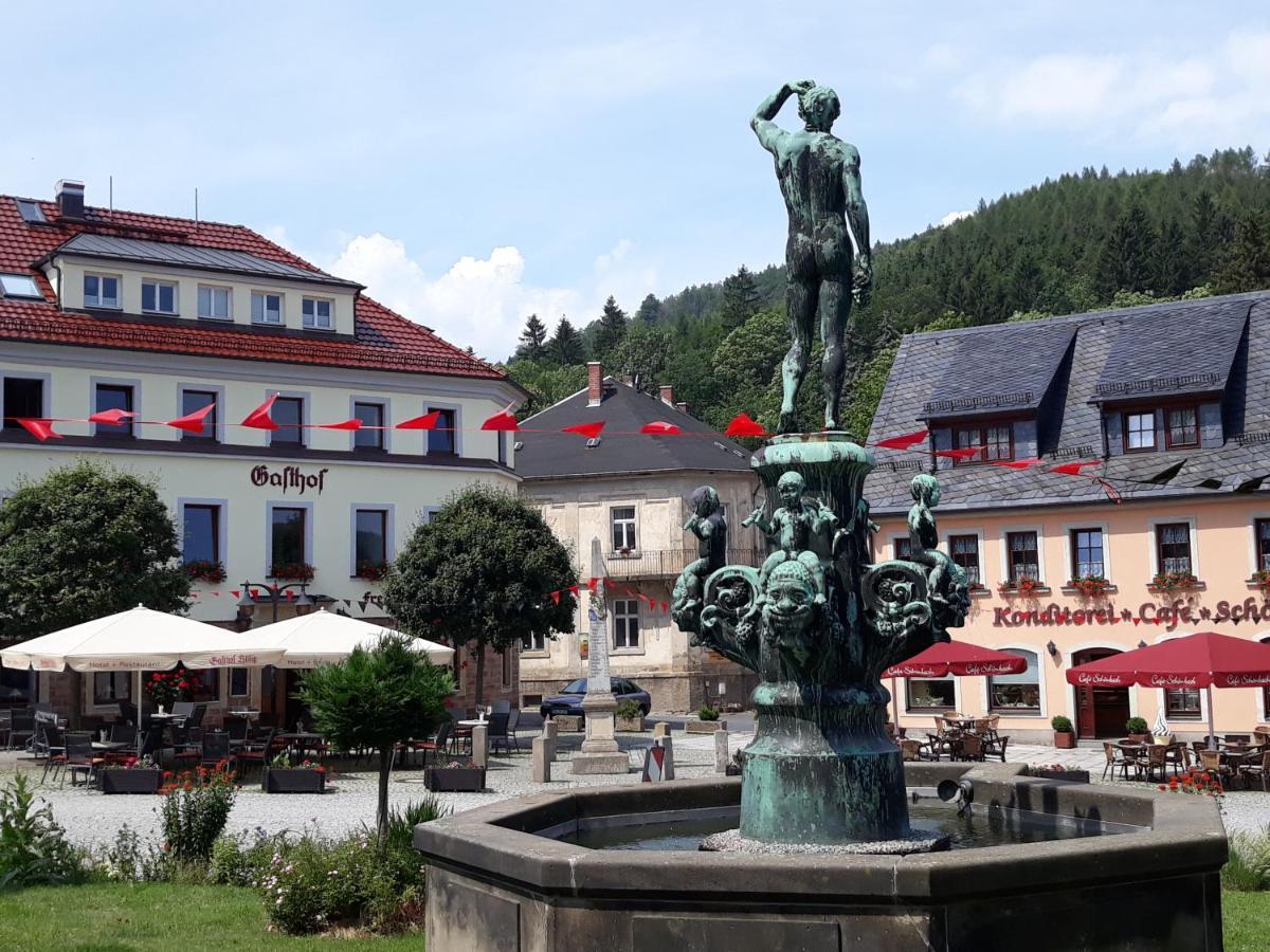 Gasthof Hillig Bad Gottleuba エクステリア 写真